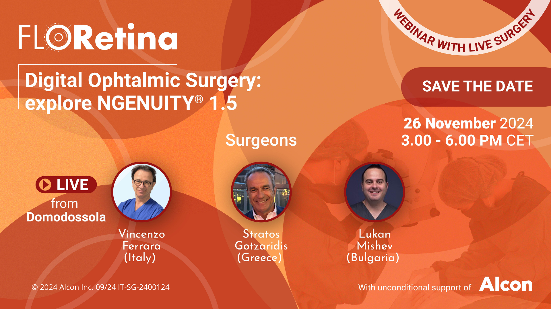 
Digital Ophtalmic Surgery: explore NGENUITY® 1.5